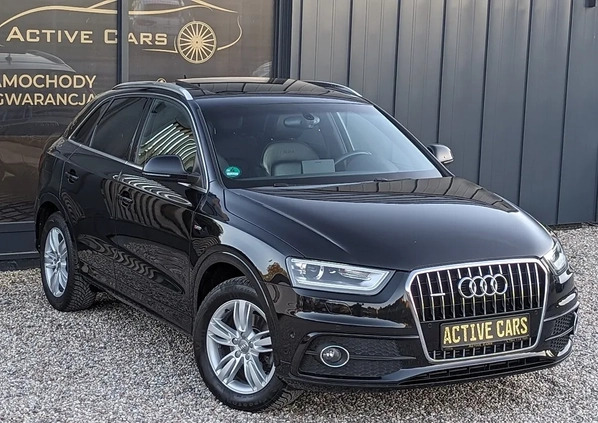 Audi Q3 cena 64999 przebieg: 184125, rok produkcji 2013 z Bełżyce małe 436